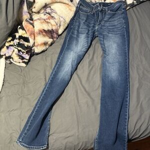 BKE Dark Blue Flare Women's Jeans